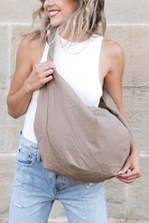Piper Oversized Nylon Carryall Bag - Stylish & Spacious, Crossbody Bags, $ 50.95, A Moment Of Now™